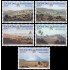 Vaticano 1142/46 1999 Lugares Santos de Palestina Vistas MNH