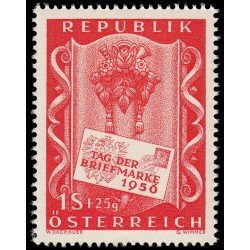 Österreich Austria 862 1956 Día del sello MNH Österreich Austria 862 1956 Día del sello MNH