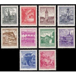 Österreich Austria 950B/59B 1962-70 Monumentos y edificios MNH Österreich Austria 950B/59B 1962-70 Monumentos y edificios MNH