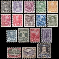 Österreich Austria 101/17 1908-13 60 aniv. del reinado de Francisco José I MH Österreich Austria 101/17 1908-13 60 aniv. del reinado de Francisco José I MH