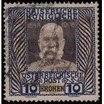 Österreich Austria 117 1908-13 60 aniv. del reinado de Francisco José I Usado