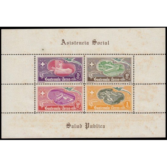 Guatemala HB 6 1951 Asistencia Social Salud Pública MNH