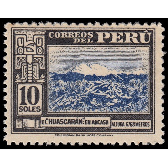 Perú 365 1938 El Huascarán Firma WATERLOW & SONS MH Perú 365 1938 El Huascarán Firma WATERLOW & SONS MH