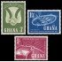 Ghana 90/92 1961 Conferencia de estados no alineados en Belgrado MNH