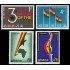 Ghana 135/38 1963 3 aniv. de la República MNH