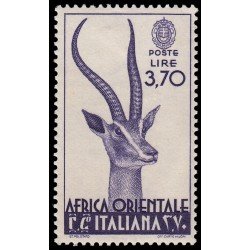 África Oriental Italiana 17 1938 Gacela MH África Oriental Italiana 17 1938 Gacela MH