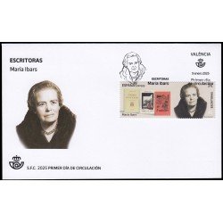 España Spain 5803 2025 Escritoras María Ibars SPD Sobre Primer Día España Spain 5803 2025 Escritoras María Ibars SPD Sobre Primer Día