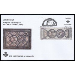 España Spain 5808 2025 Arqueología Conjunto arqueológico de Cástulo SPD Sobre Primer Día España Spain 5808 2025 Arqueología Conjunto arqueológico de Cástulo SPD Sobre Primer Día