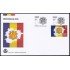 Andorra Española 567 2025 Serie básica 2025 Andorra la Vella SPD Sobre Primer Día Tarifa A