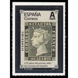 España Spain 5802 2025 Efemérides 175 años del primer sello de Correos de España Autoadhesivo España Spain 5802 2025 Efemérides 175 años del primer sello de Correos de España Autoadhesivo