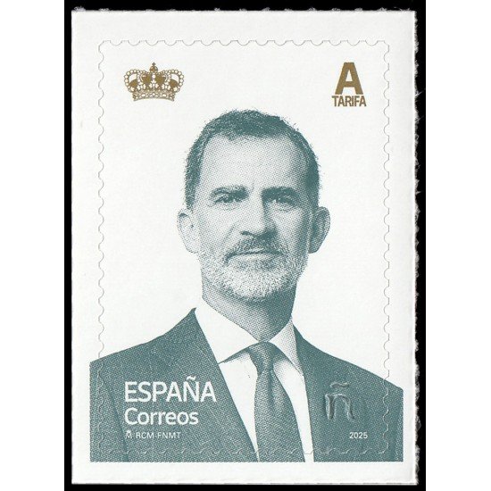 España Spain 5804 2025 Serie básica 2025 Su Majestad el Rey Felipe VI Autoadhesivo Tarifa A España Spain 5804 2025 Serie básica 2025 Su Majestad el Rey Felipe VI Autoadhesivo Tarifa A
