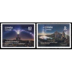 España Spain 5809/10 2025 Turismo sostenible Punta Nariga y Parque Nacional de Monfragüe Autoadhesivos Tarifa A3 y Tarifa D España Spain 5809/10 2025 Turismo sostenible Punta Nariga y Parque Nacional de Monfragüe Autoadhesivos Tarifa A3 y Tarifa D