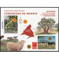 España Spain 5811 2025 Gastronomía Comunidad de Madrid MNH España Spain 5811 2025 Gastronomía Comunidad de Madrid MNH