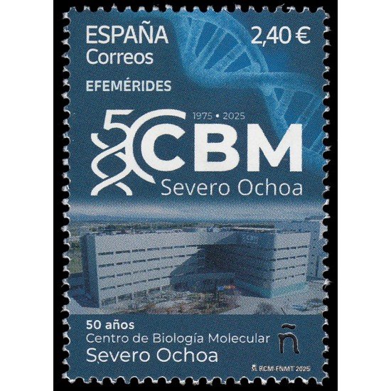 España Spain 5812 2025 Efemérides 50 años Centro de biología molecular Severo Ochoa MNH España Spain 5812 2025 Efemérides 50 años Centro de biología molecular Severo Ochoa MNH
