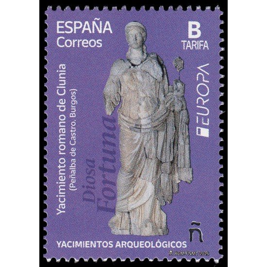 España Spain 5829 2025 Yacimientos arqueológicos Yacimiento romano de Clunia MNH Tarifa B España Spain 5829 2025 Yacimientos arqueológicos Yacimiento romano de Clunia MNH Tarifa B