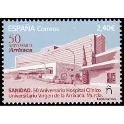 España Spain 5830 2025 Sanidad 50 aniv. Arrixaca MNH España Spain 5830 2025 Sanidad 50 aniv. Arrixaca MNH