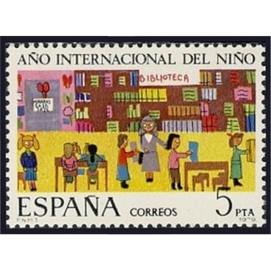 España Spain 2519 1979 Año Internacional del Niño MNH España Spain 2519 1979 Año Internacional del Niño MNH