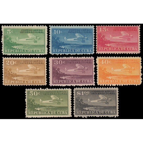 Cuba Aéreo 4/11 1931 Correo Aéreo Internacional MNH Cuba Aéreo 4/11 1931 Correo Aéreo Internacional MNH