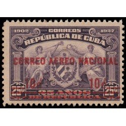 Cuba Aéreo 3 1930 Líneas aéreas interiores Escudo MH Cuba Aéreo 3 1930 Líneas aéreas interiores Escudo MH