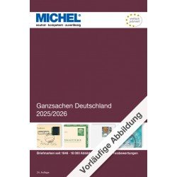 MICHEL Catálogo de Entero Postal MICHEL Alemania 2025/2026 MICHEL Catálogo de Entero Postal MICHEL Alemania 2025/2026