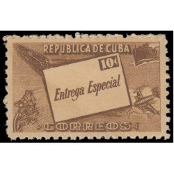 Cuba Urgentes 10 1945 Entrega espeacial Moto, avión, tren, barco MNH Cuba Urgentes 10 1945 Entrega espeacial Moto, avión, tren, barco MNH