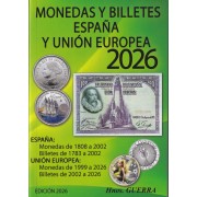 Catálogo Hnos. Guerra Monedas y Billetes España y Unión Europea Ed. 2026