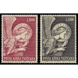 REL/S Vaticano Aéreo 53/54 1968 Angel MNH REL/S Vaticano Aéreo 53/54 1968 Angel MNH