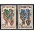France Francia 1122/23 1957 Europa MH