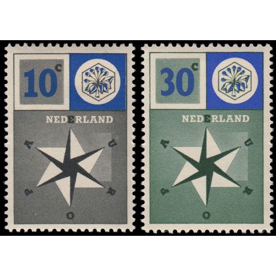 Holanda Netherlands 678/79 1957 Europa MH Holanda Netherlands 678/79 1957 Europa MH