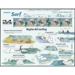 España Pliego Premium 173 2025 Deportes Surf MNH España Pliego Premium 173 2025 Deportes Surf MNH