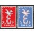 Bélgica 1064/65 1958 Europa MH