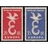 France Francia 1173/74 1958 Europa MH