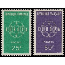 France Francia 1218/19 1959 Europa MH France Francia 1218/19 1959 Europa MH