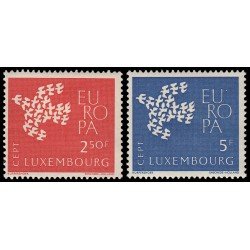 Luxemburgo 601/02 1961 Europa MH Luxemburgo 601/02 1961 Europa MH