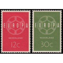 Holanda Netherlands 708/09 1959 Europa MH Holanda Netherlands 708/09 1959 Europa MH