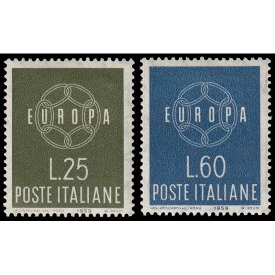 Italia Italy 804/05 1959 Europa MH Italia Italy 804/05 1959 Europa MH