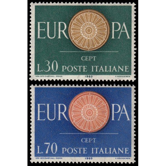 Italia Italy 822/23 1960 Europa MH Italia Italy 822/23 1960 Europa MH