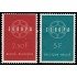 Bélgica 1111/12 1959 Europa Sin goma
