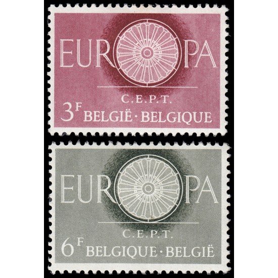 Bélgica 1150/51 1960 Europa MH Bélgica 1150/51 1960 Europa MH