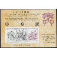 Vaticano HB  4 1982 4 Centenario de la reforma del Calendario gregoriano MNH