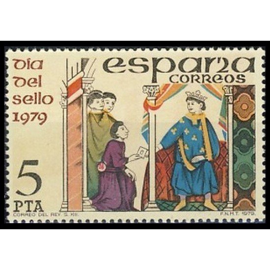 España Spain 2526 1979 Día del Sello MNH España Spain 2526 1979 Día del Sello MNH
