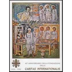Vaticano HB 12 1990 40 aniv. de Cáritas Internacional MNH Vaticano HB 12 1990 40 aniv. de Cáritas Internacional MNH
