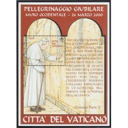 Vaticano HB 23 2001 Peregrinajes jubileos de St. Pedro Juan Pablo II MNH Vaticano HB 23 2001 Peregrinajes jubileos de St. Pedro Juan Pablo II MNH