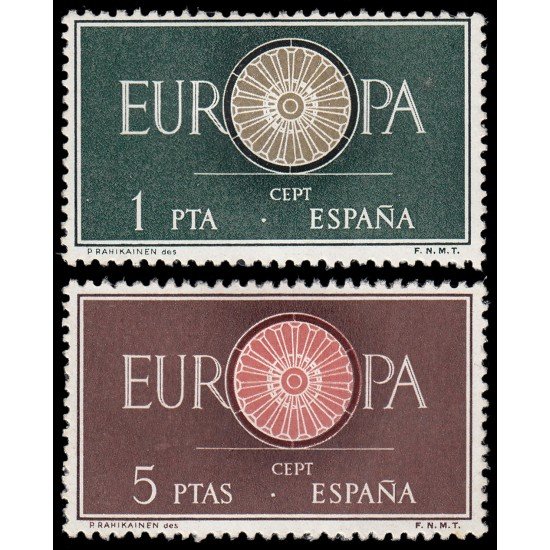 España Spain 1294/95 1960 Europa-CEPT MH