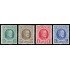 Bélgica 254/57 1927-28 Serie Alberto I MNH