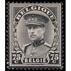 Bélgica 384 1934 Muerte de Alberto I MNH Bélgica 384 1934 Muerte de Alberto I MNH