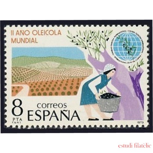 España Spain 2557 1979 II Año Oleico Internacional MNH