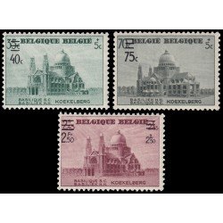 Bélgica 481/83 1938 Basílica de Koekelberg MNH Bélgica 481/83 1938 Basílica de Koekelberg MNH