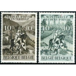 FAU5/S Bélgica Nº 639/40 1943/44 MNH FAU5/S Bélgica Nº 639/40 1943/44 MNH