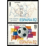 España Spain 2570/71 1980 Campeonato Mundial de Fútbol España 82 MNH